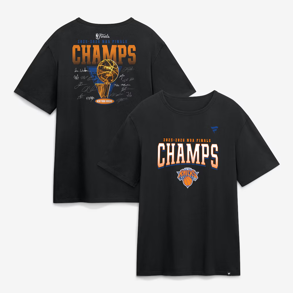 Men New York Knicks 2026 T shirt 0014->nba t-shirts->Sports Accessory